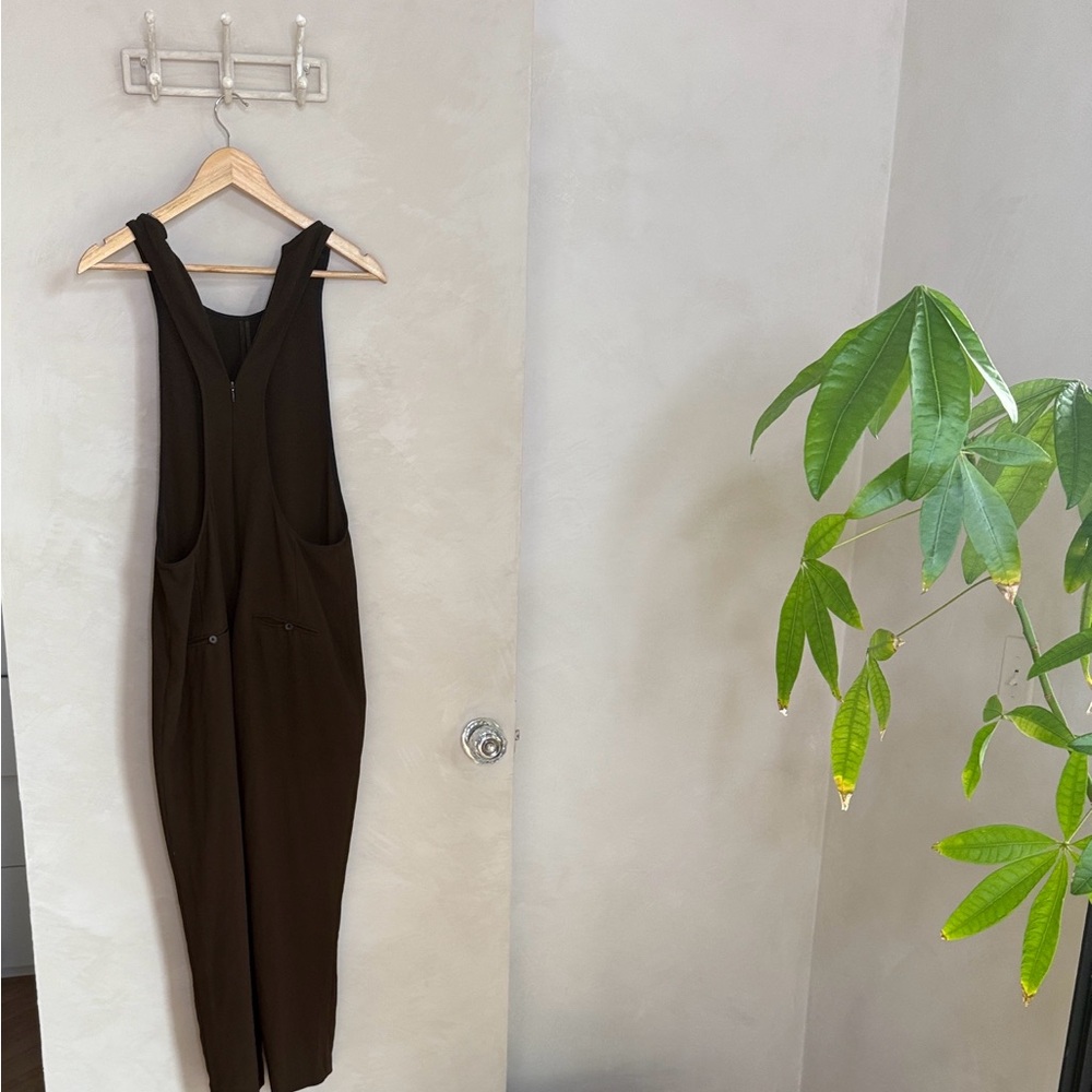 Zara Dark Brown Jumpsuit